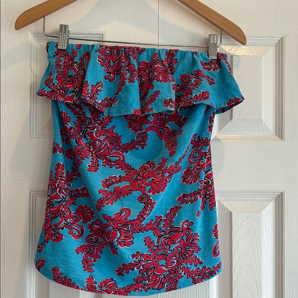 Lilly Pulitzer Strapless Top
